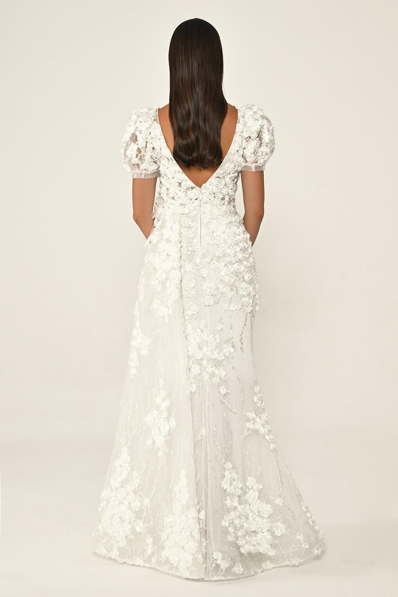 BALON KOL 3 BOYUT ÇİÇEKLİ BALIK ABİYE