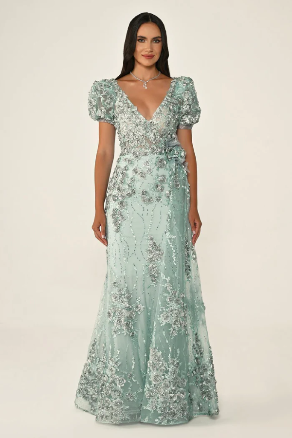 BALON KOL 3 BOYUT ÇİÇEKLİ BALIK ABİYE